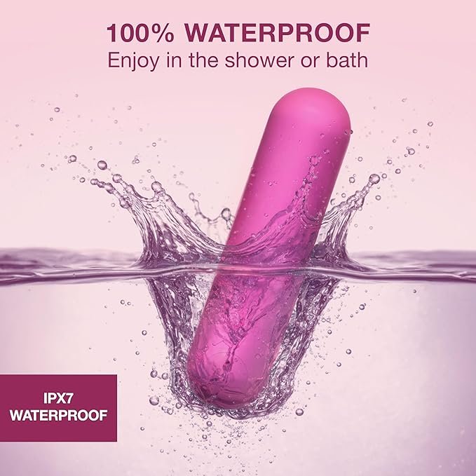 plusOne Bullet Vibrator for Women - Silicone Mini Vibrator, Pink Mini - Image 3